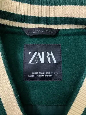 ZARA/ザラ/スタジャン/ジャケット/アウター/グリーン/M