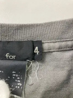 for/Tシャツ/カットソー/トップス/グレー/4