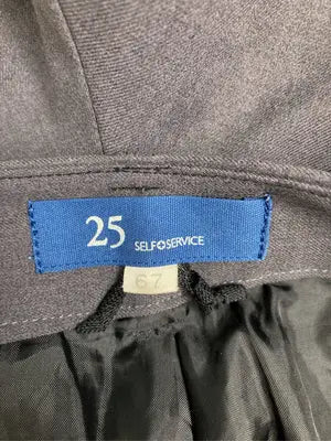 25 SELF+SERVICE/スラックス/パンツ/グレー/67