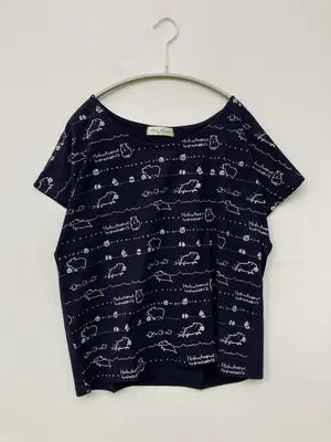 Bleu Bleuet/Tシャツ/カットソー/トップス/ネイビー/F