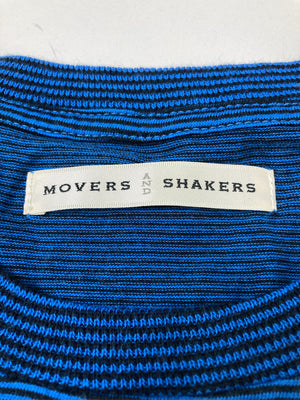 MOVERS AND SHAKERS/Tシャツ/カットソー/トップス/ブルー/2