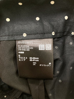 UNIQLO/ユニクロ/スカート/スカート/ブラック/S  ウエスト60～66　　ヒップ85～91