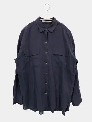 ANGLOBAL SHOP/シャツ/ブラウス/トップス/ネイビー/38