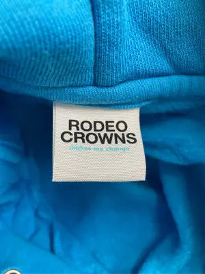RODEO CROWNS/ロデオクラウンズ/パーカー/トップス/スカイブルー/FREE