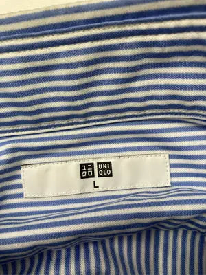 UNIQLO/ユニクロ/シャツ/ブラウス/トップス/ブルー/L