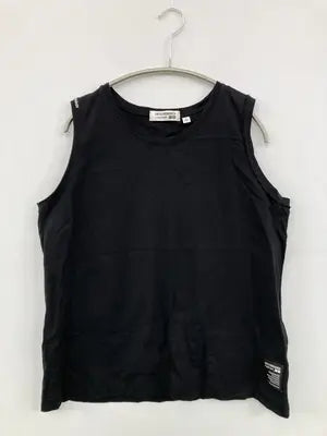 ANYA HINDMARCH/タンクトップ/トップス/ブラック/XL