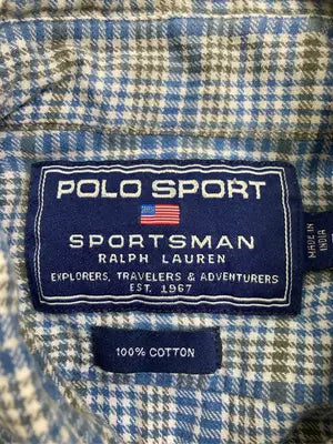 POLO SPORT/ポロスポーツ/シャツ/ブラウス/トップス/ブルー/L