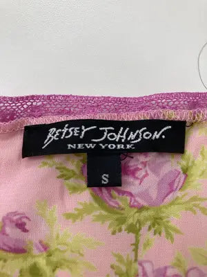 BETSEY JOHNSON/ワンピース/ワンピース/ドレス/ピンク/S