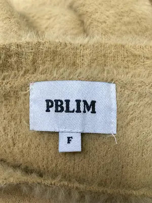 PBLIM/ニット/セーター/トップス/ブラウン/F