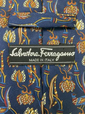 Salvatore Ferragamo/サルヴァトーレフェラガモ/ネクタイ/ファッション雑貨/ネイビー