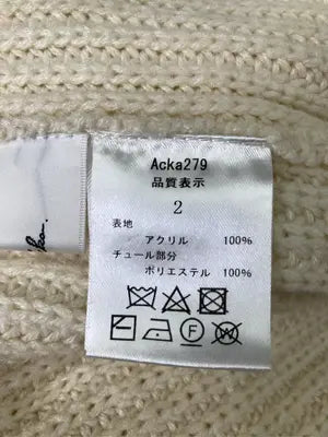 Acka/アッカ/ワンピース/ワンピース/ドレス/アイボリー/2