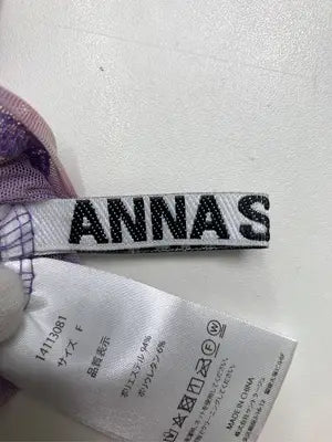 ANNA SUI NYC/Tシャツ/カットソー/トップス/パープル/F