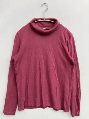 UNIQLO/ユニクロ/Tシャツ/カットソー/トップス/ピンク/L