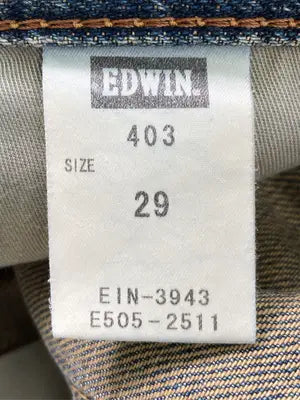 EDWIN/エドウィン/デニムパンツ/パンツ/ブルー/29