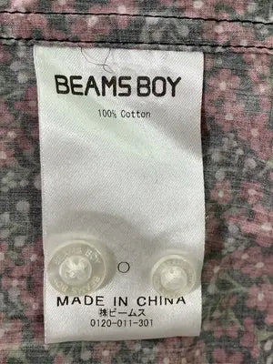 BEAMS BOY/ビームスボーイ/シャツワンピース/ワンピース/ドレス/レッド