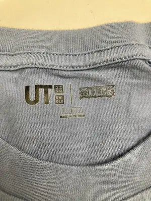 UNIQLO/ユニクロ/Tシャツ/カットソー/トップス/ブルー/L
