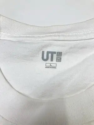 UNIQLO/ユニクロ/Tシャツ/カットソー/トップス/ホワイト/L