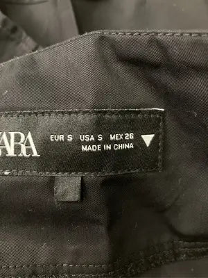 ZARA/ザラ/キャミソール/トップス/ブラック/USA S