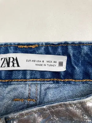 ZARA/ザラ/その他パンツ/パンツ/シルバー/EUR40