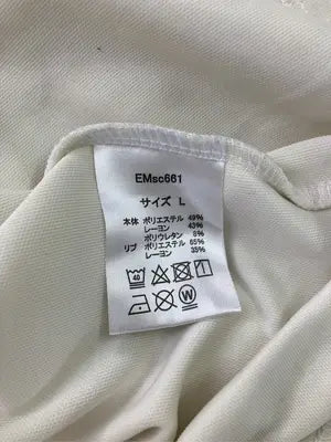 EMMA CLOTHES/エマクローズ/Tシャツ/カットソー/トップス/ホワイト/L