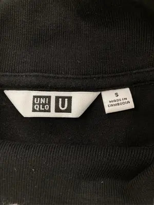 UNIQLO U/ユニクロユー/スウェット/トップス/ブラック/S