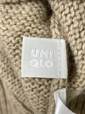 UNIQLO/ユニクロ/ニット/セーター/トップス/ベージュ/L