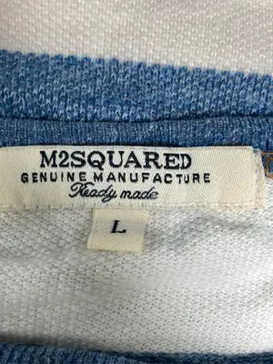 M2SQUARED/Tシャツ/カットソー/トップス/アイボリー/L