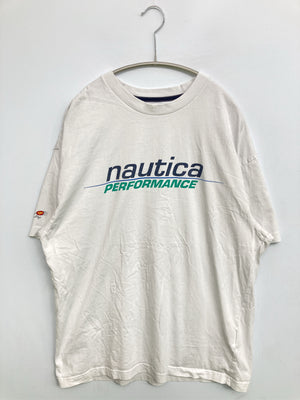 NAUTICA/ノーティカ/Tシャツ/カットソー/トップス/ホワイト/M