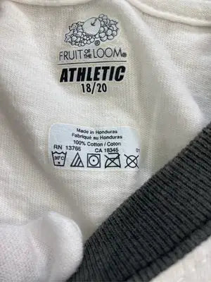 FRUIT OF THE LOOM/フルーツオブザルーム/Tシャツ/カットソー/トップス/ホワイト/18/20