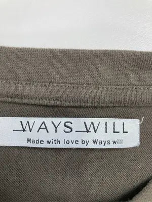 WAYS WILL/ベスト/トップス/ブラウン/F