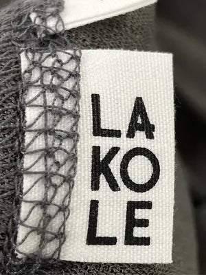 LAKOLE/ラコレ/Tシャツ/カットソー/トップス/グレー/F
