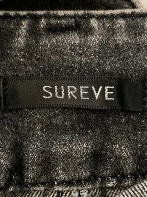 SUREVE/シュリーブ/デニムスカート/スカート/ブラック/61-89