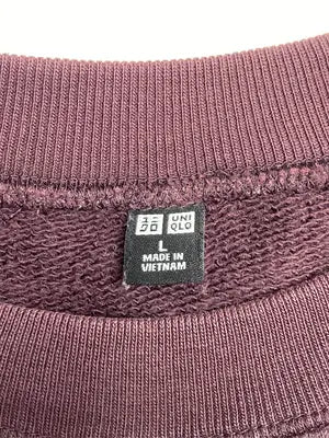 UNIQLO/ユニクロ/スウェット/トップス/パープル/L