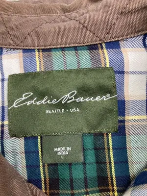 Eddie Bauer/エディーバウアー/シャツ/ブラウス/トップス/ブラウン/L