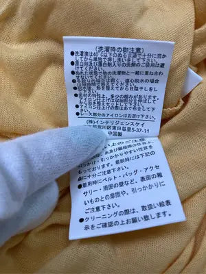 CLEO/Tシャツ/カットソー/トップス/イエロー/LL
