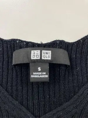 UNIQLO/ユニクロ/ニット/セーター/トップス/ブラック/S