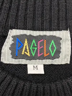 PAGELO/パジェロ/ニット/セーター/トップス/ブラック/M