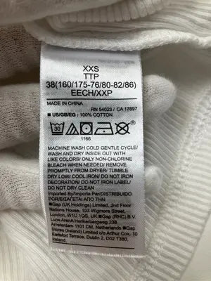 GAP/ギャップ/Tシャツ/カットソー/トップス/ホワイト/XXS