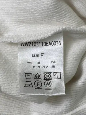 W.W.G/フーズフーギャラリー/Tシャツ/カットソー/トップス/ホワイト/F