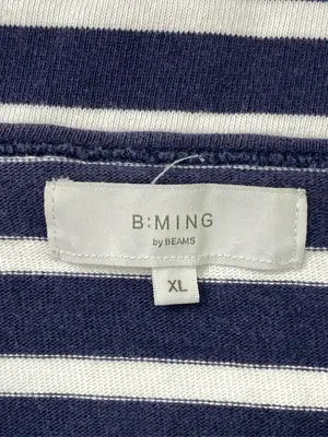 B:MING/ビーミング/Tシャツ/カットソー/トップス/ネイビー/XL
