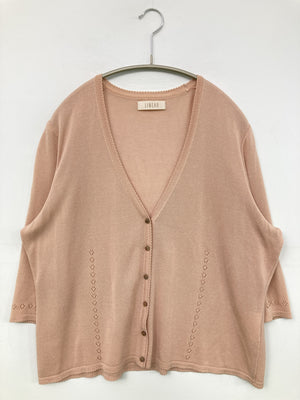 LINEAR/リニア/カーディガン/ボレロ/トップス/ピンク/48