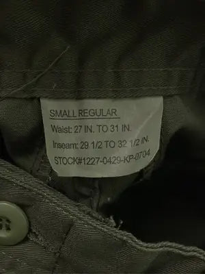 カーゴパンツ/パンツ/カーキ/SMALL REGULAR