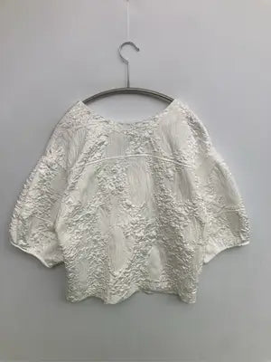 JEANASIS/ジーナシス/Tシャツ/カットソー/トップス/ホワイト/F