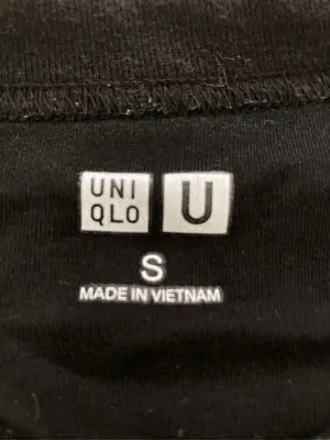UNIQLO U/ユニクロユー/Tシャツ/カットソー/トップス/ブラック/S