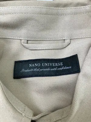 nano UNIVERSE/ナノユニバース/シャツ/ブラウス/トップス/ベージュ/M