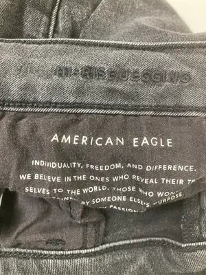 AMERICAN EAGLE/アメリカンイーグル/デニムパンツ/パンツ/ブラック/8 SHORT