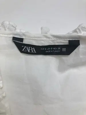 ZARA/ザラ/シャツ/ブラウス/トップス/ホワイト/S