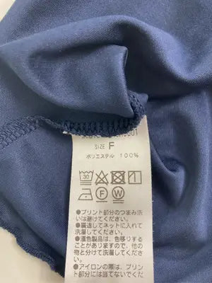 W.W.G/フーズフーギャラリー/Tシャツ/カットソー/トップス/ネイビー/F