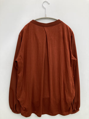 PLST/プラステ/シャツ/ブラウス/トップス/ブラウン/M