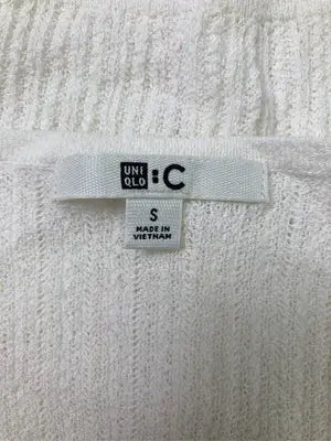 UNIQLO/ユニクロ/カーディガン/ボレロ/トップス/ホワイト/S